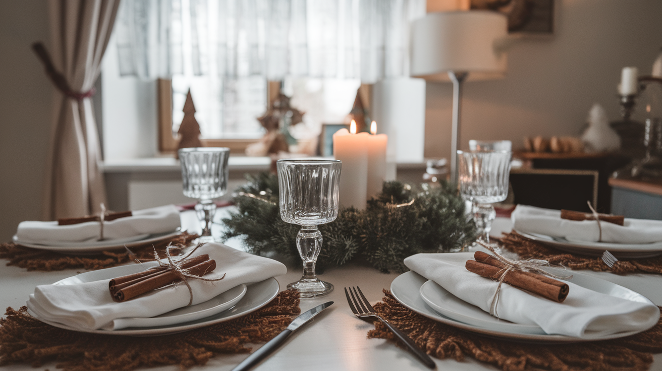 6. Cinnamon Stick Napkin Holders