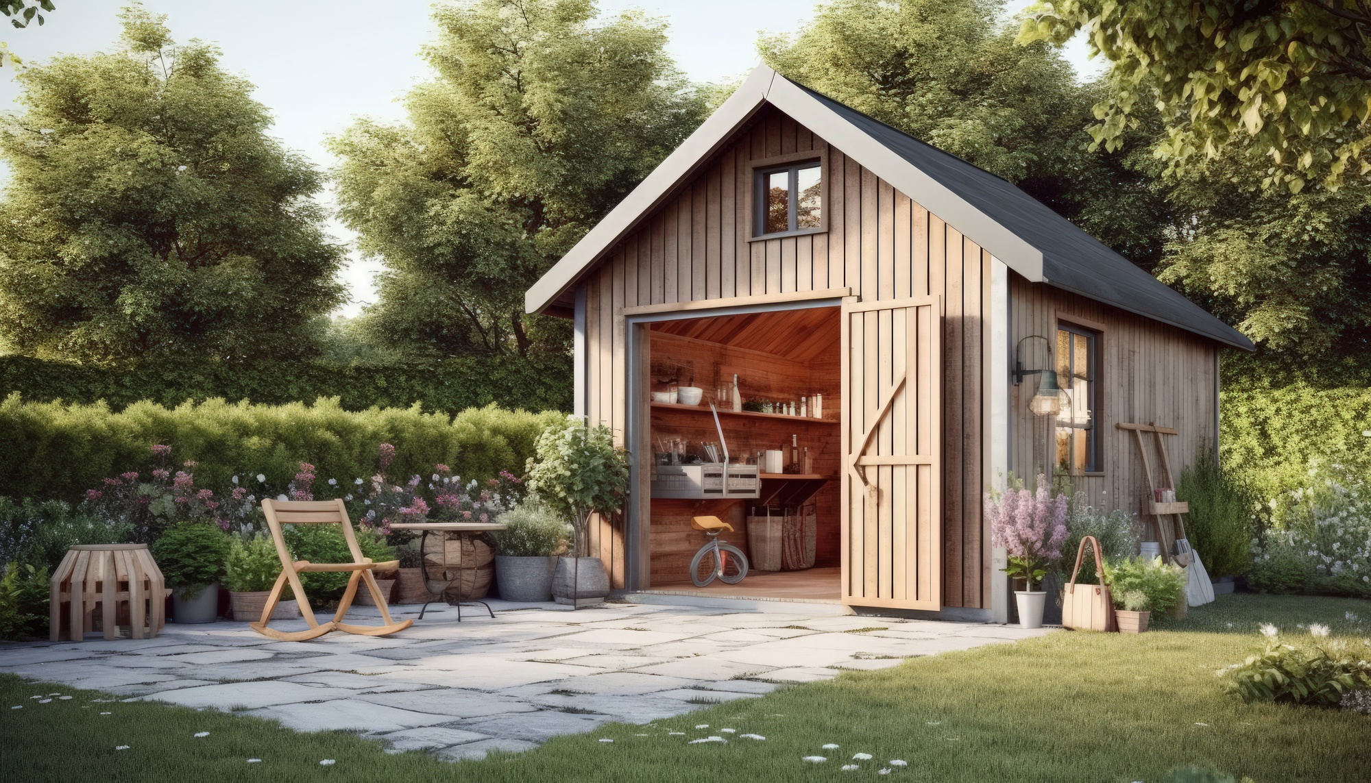 Build A Shed For Gardening Tools