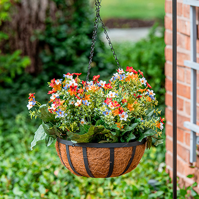 Hanging Garden Idea with Redwood Bowls