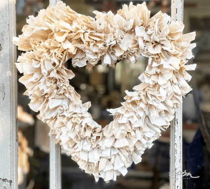 Heart-Shaped Natural Pinecone Wreath