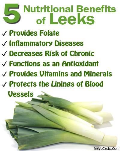 Nutritional Benefits of Leeks
