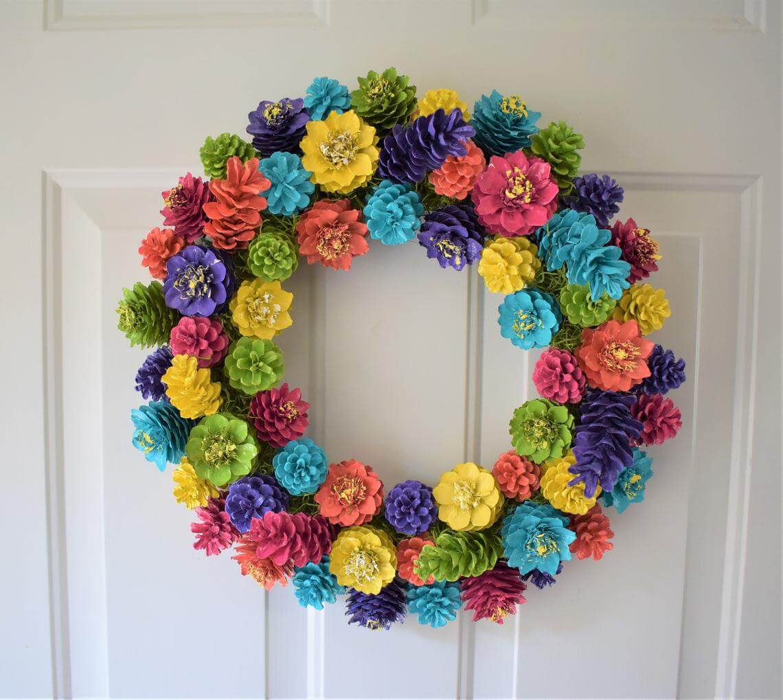 What Do You Need to Make a DIY Pinecone Wreath?