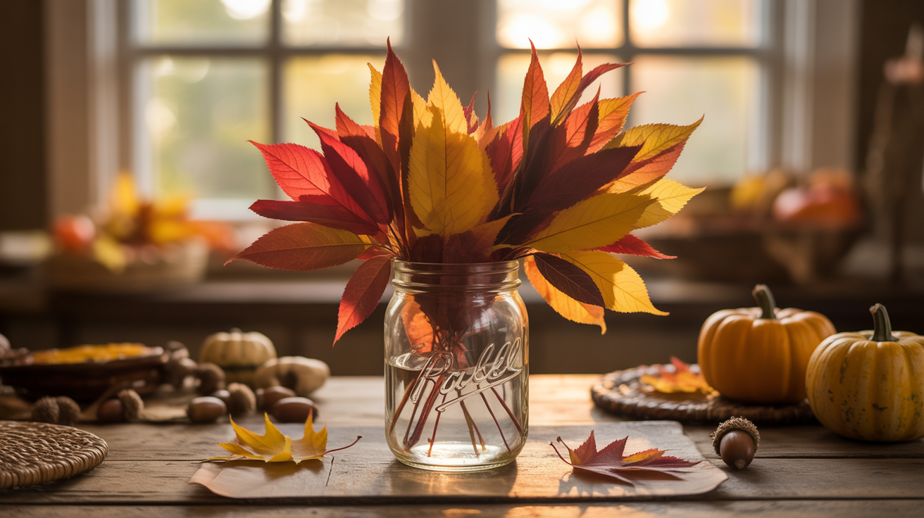 a photograph of a clear mason jar filled