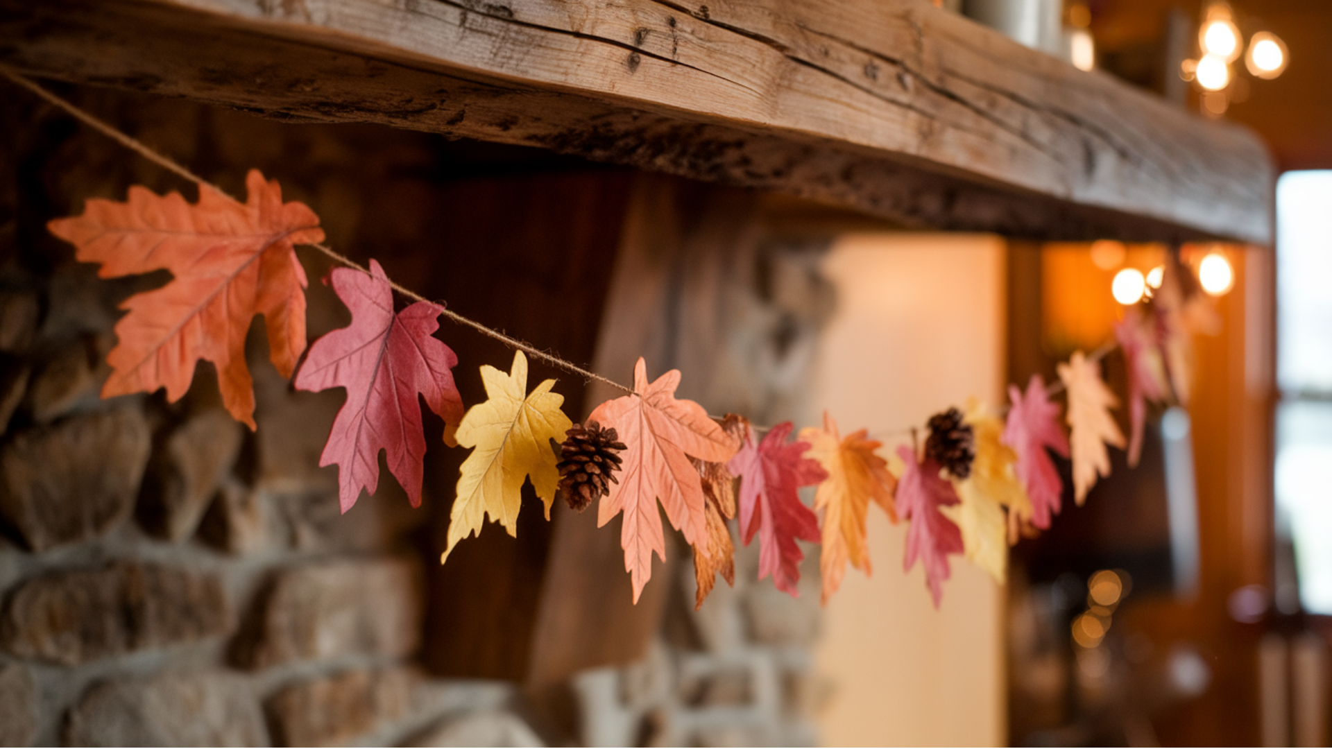 autumn leaf garland