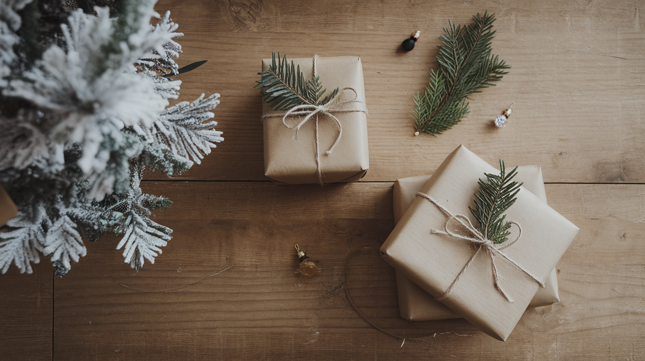 brown kraft wrapping paper