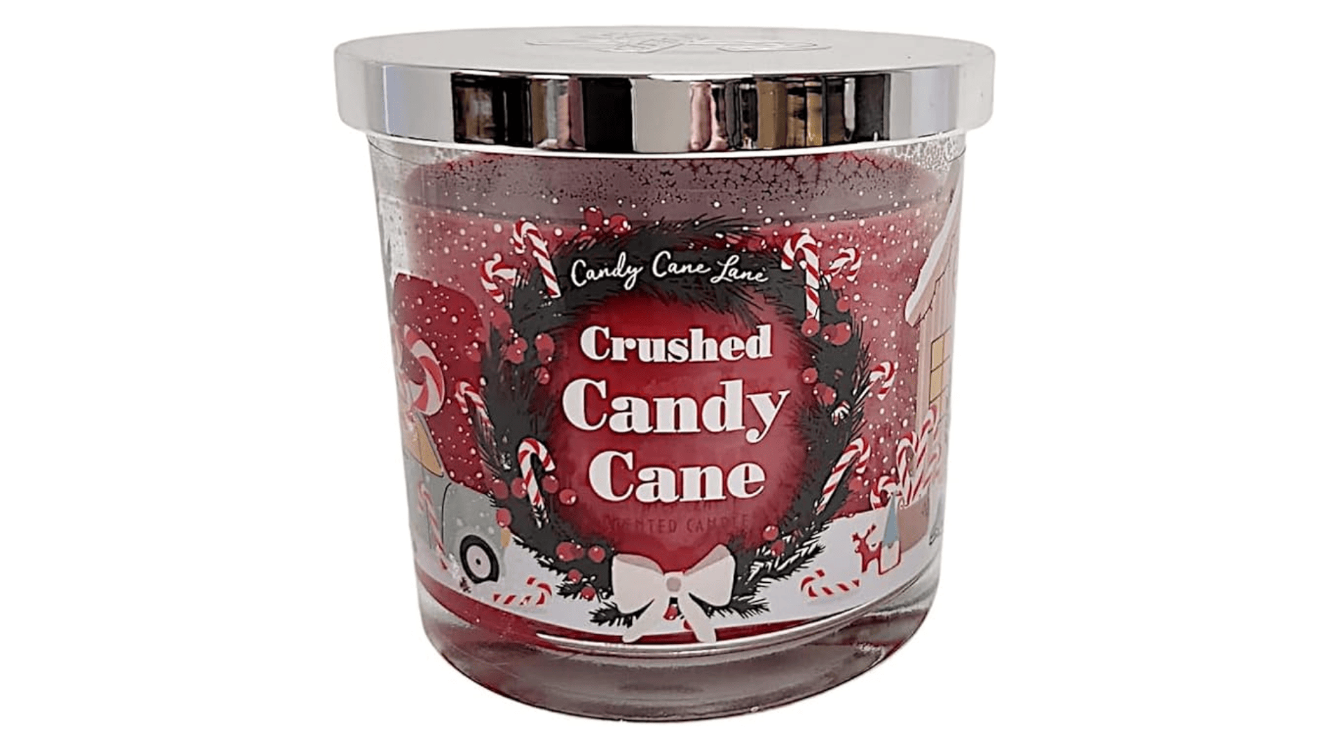 christmas scented candles in glass jar by amazon