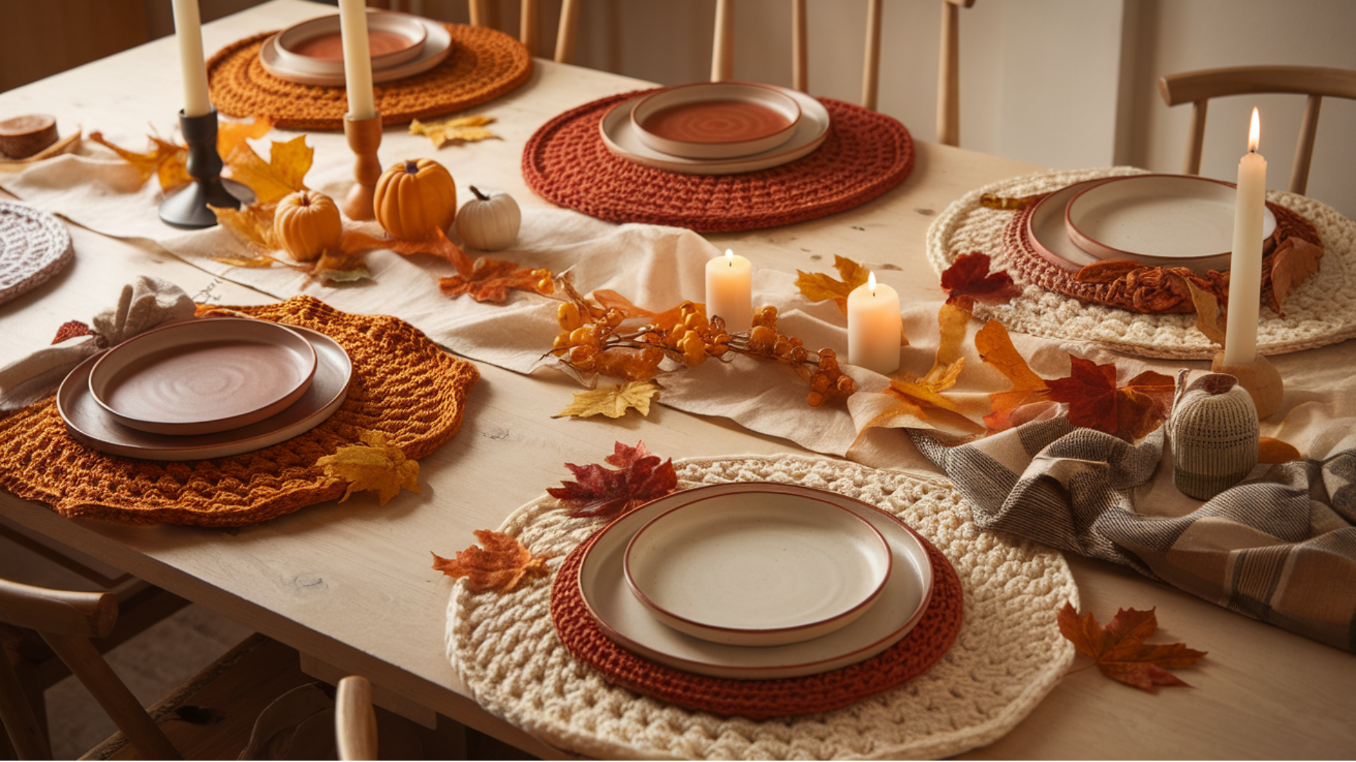 crochet or sewn placemats