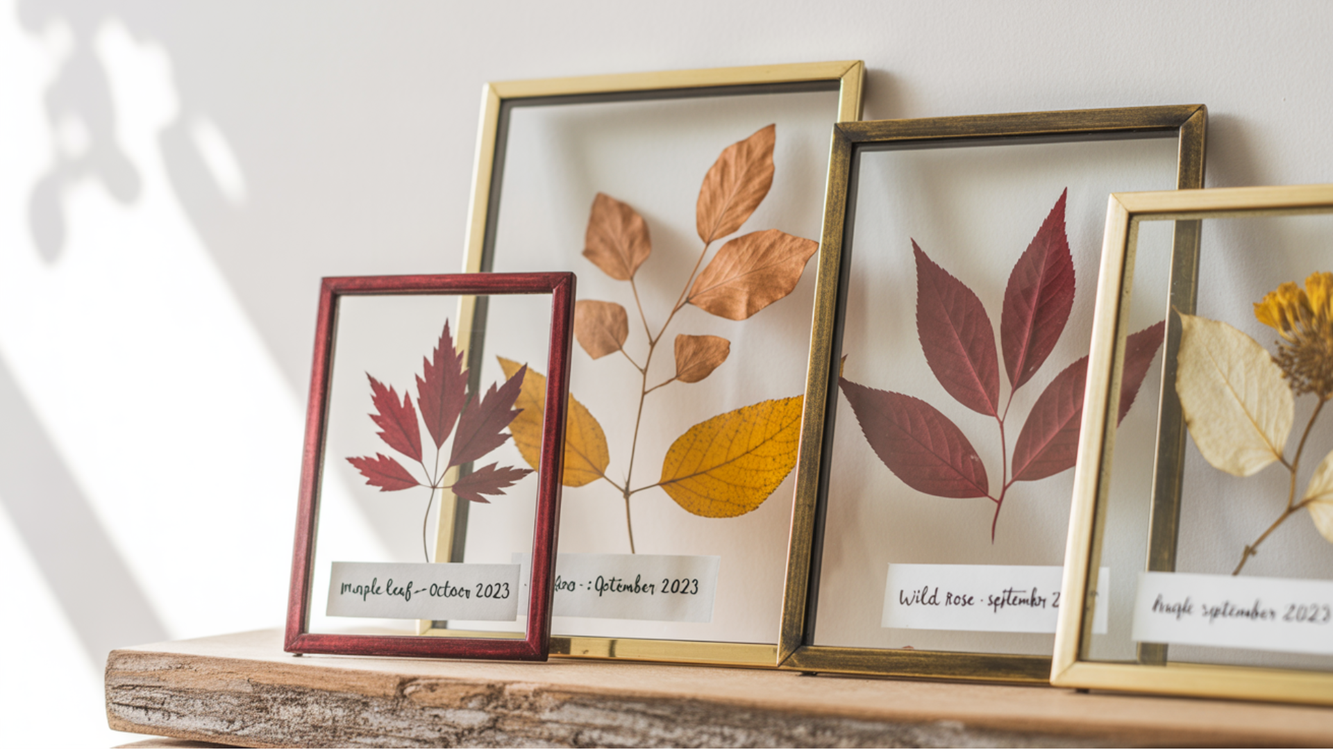 dried flower frames