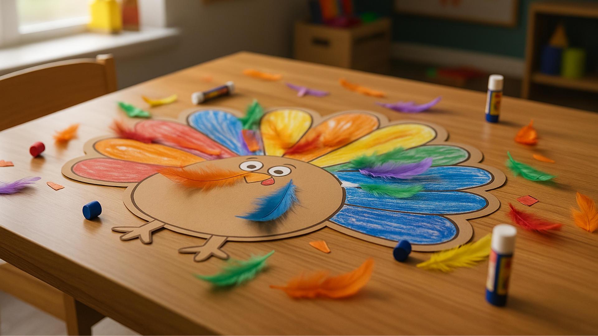 feather sorting turkey