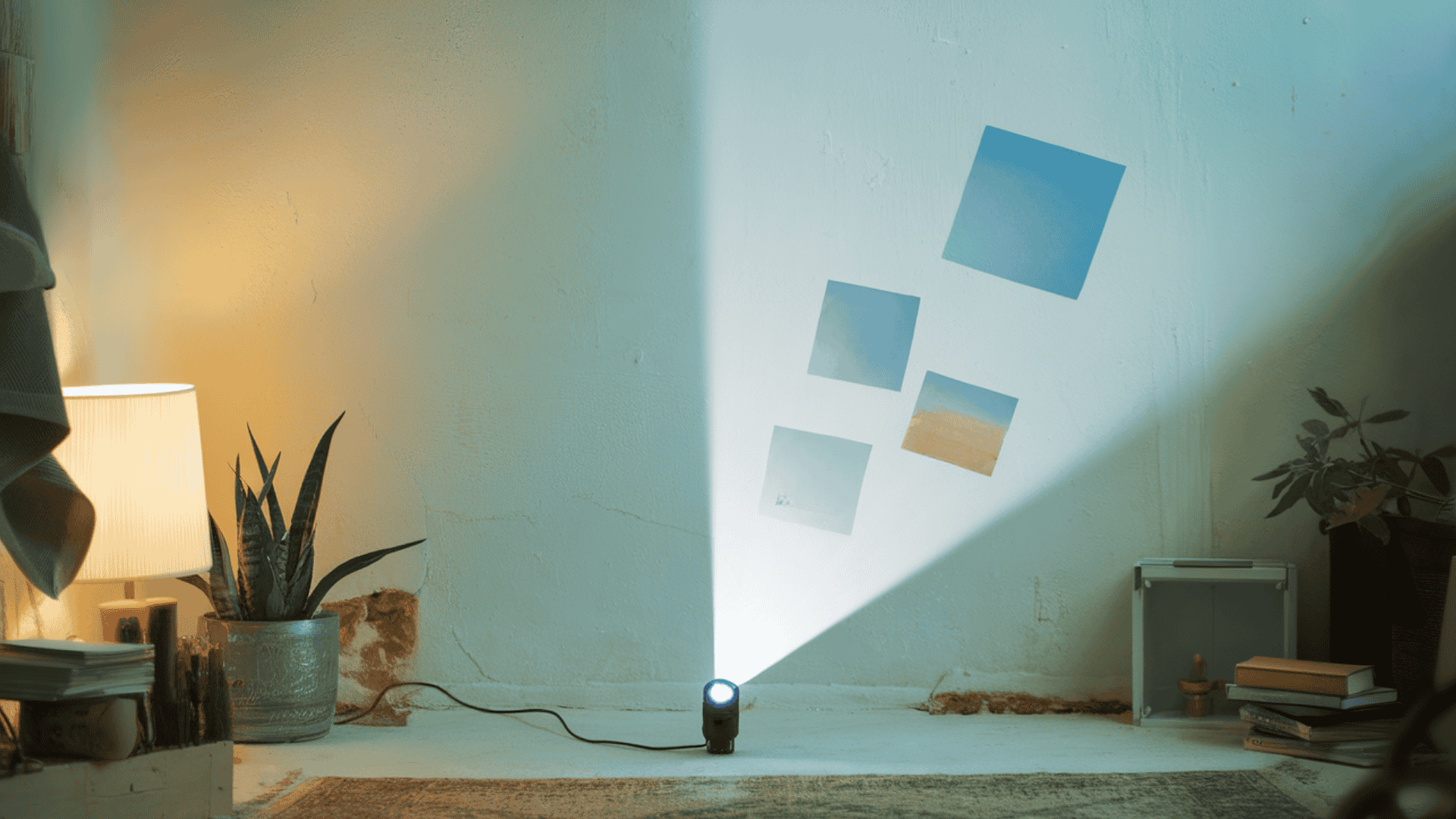 flashlight projector