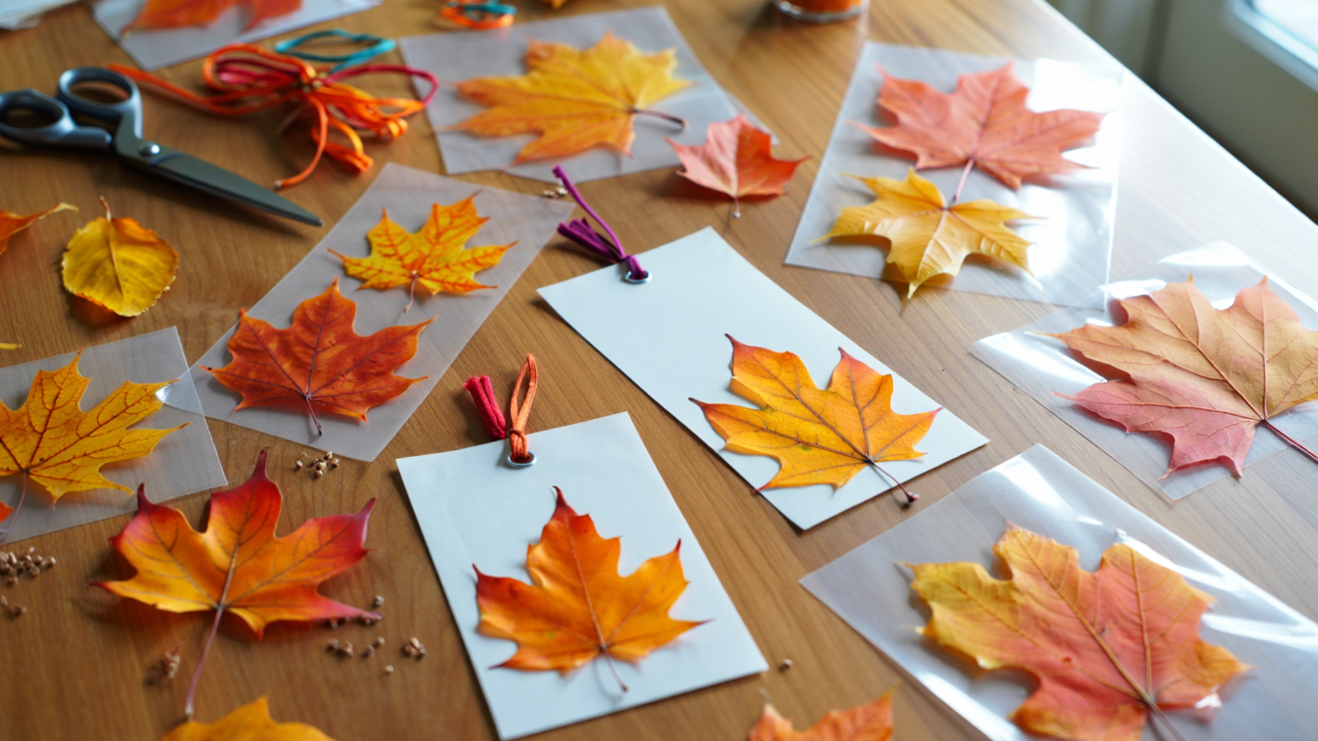leaf bookmark