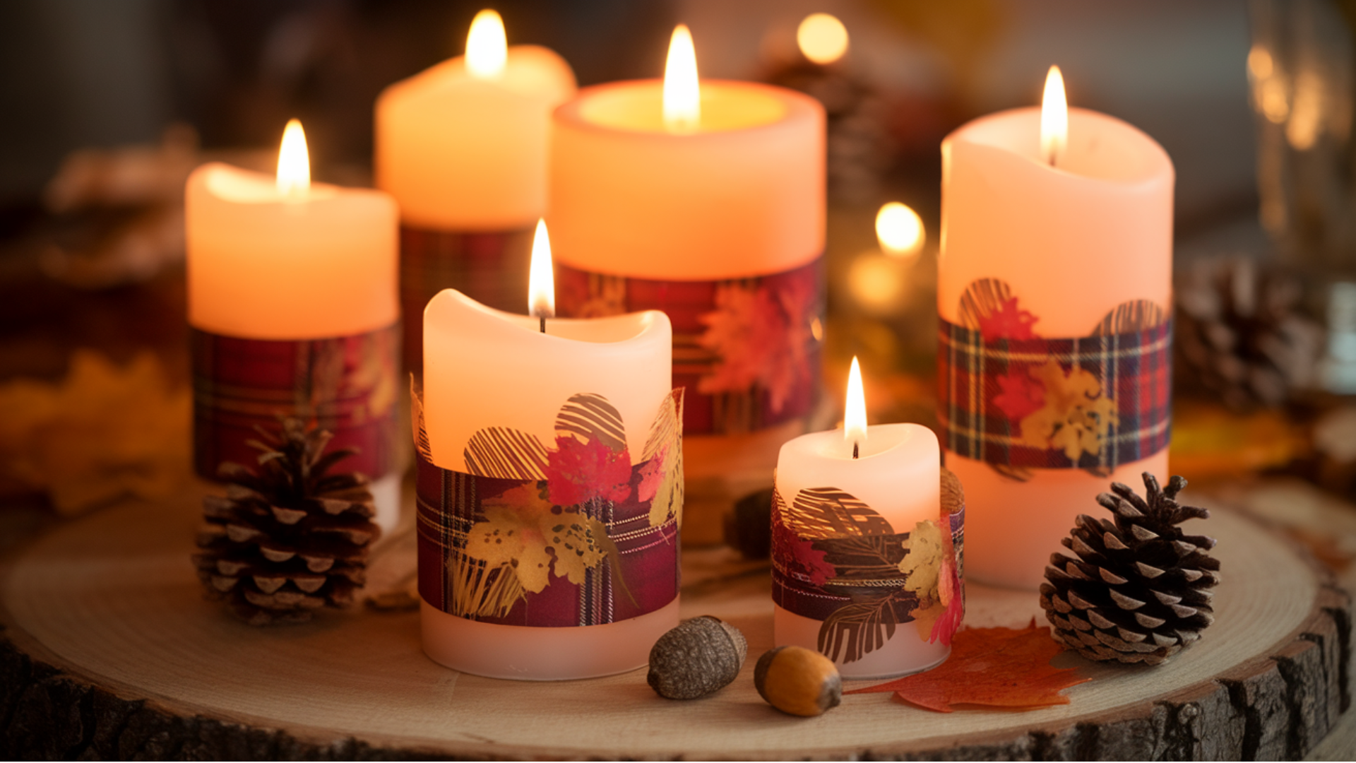 paper candle wraps