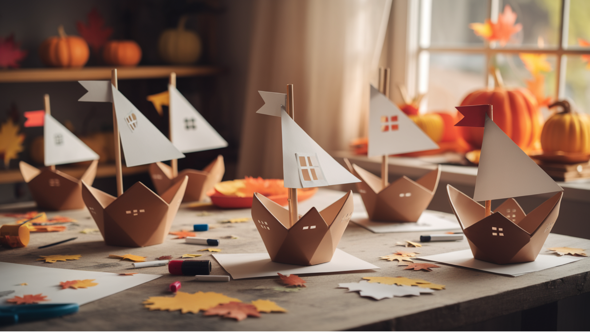 paper cup pilgrim ship