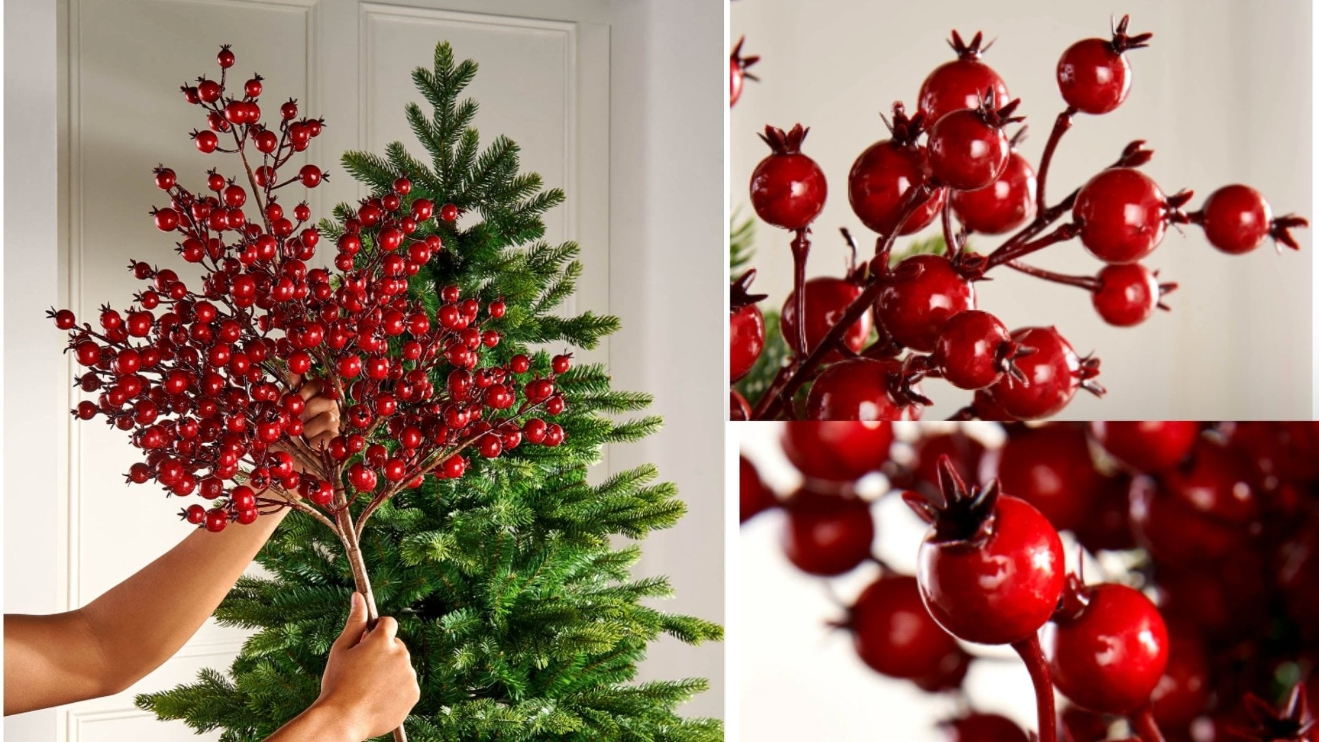 red berry tree topper