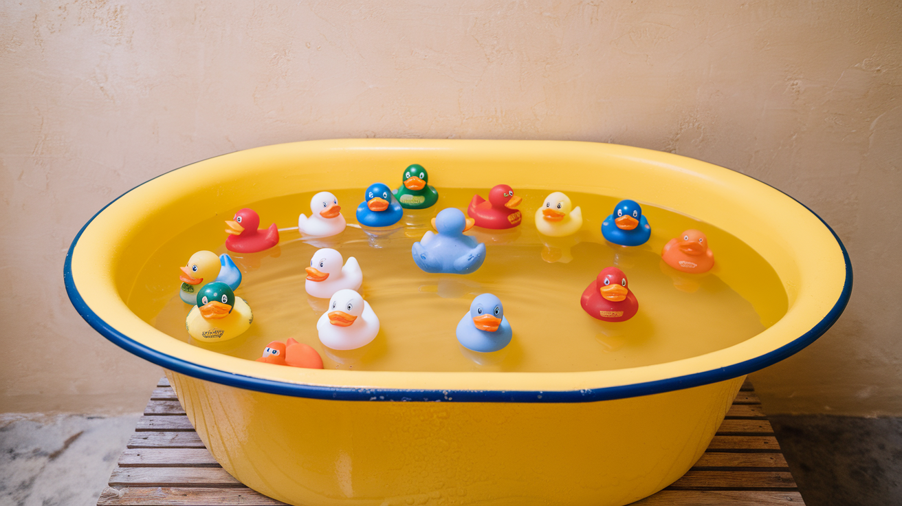 rubber duck family set