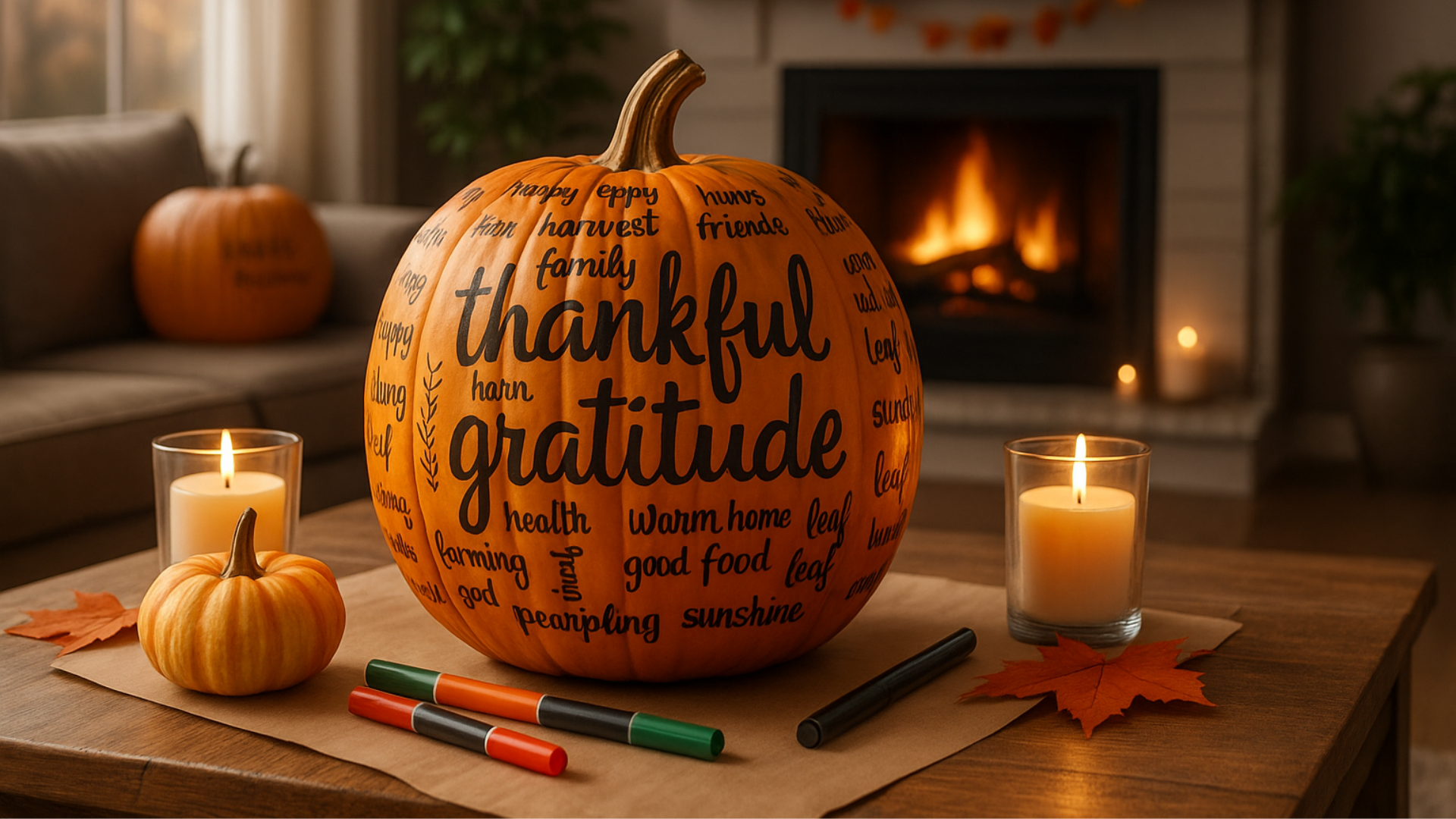 thankful pumpkin