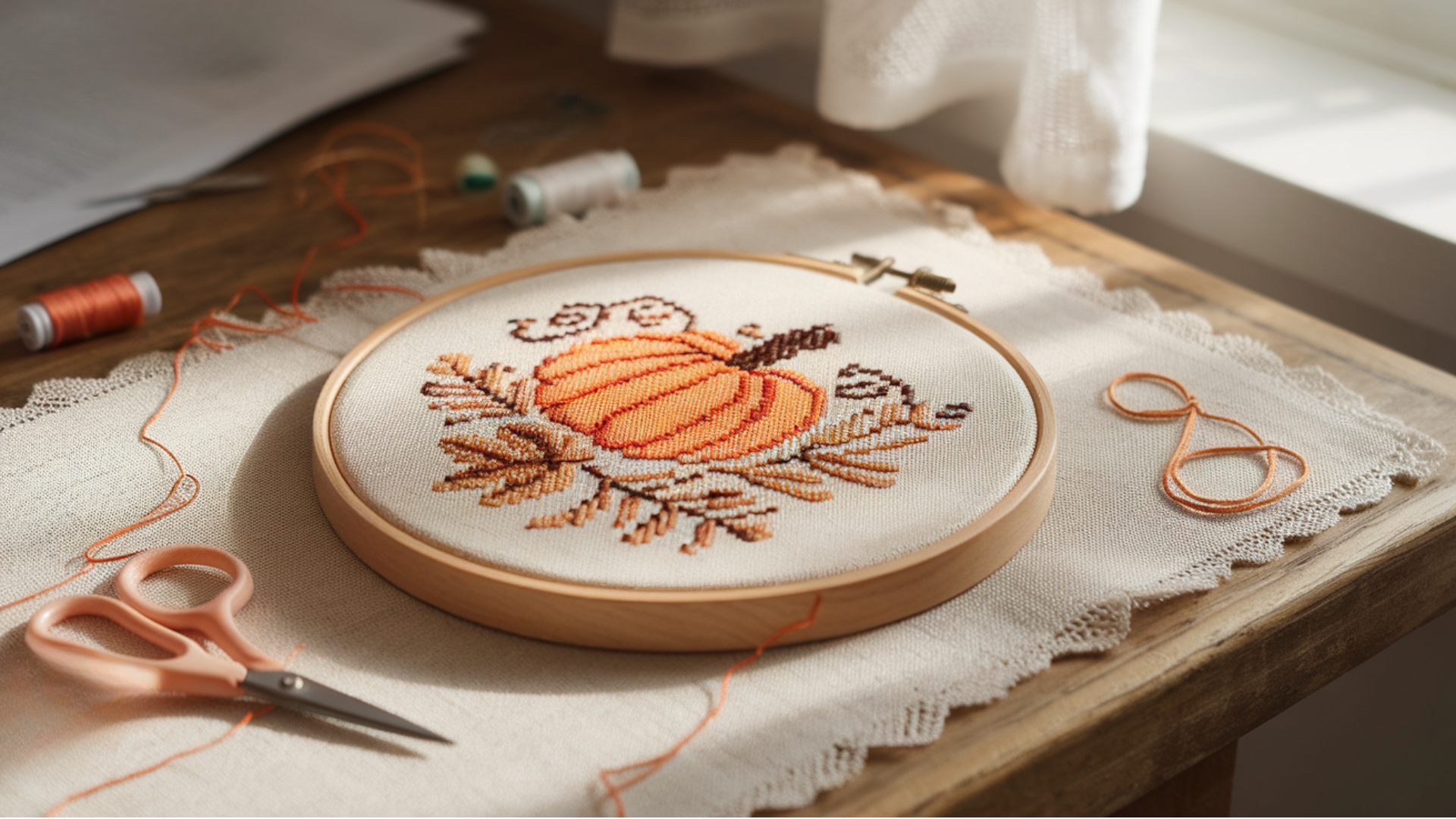 thanksgiving cross stitch pattern