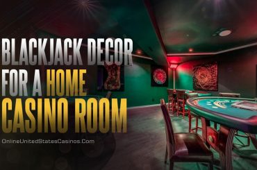 Blackjack Decor For A Home Casino Room