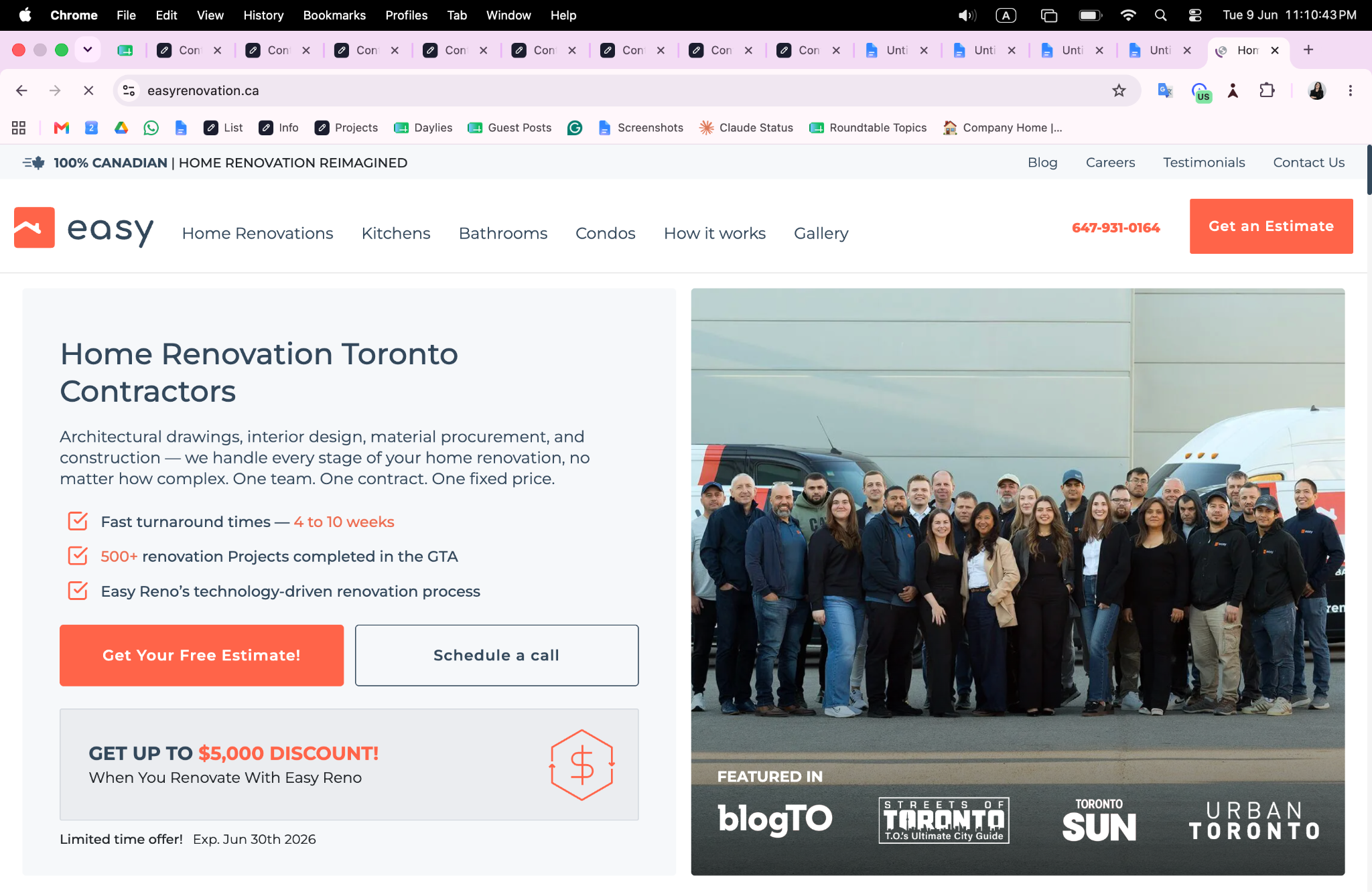 Top Home Renovation Companies in Toronto