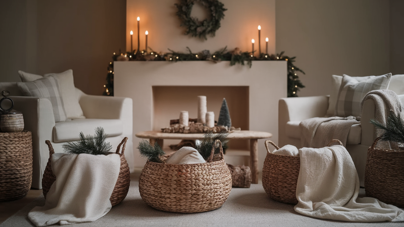 woven baskets